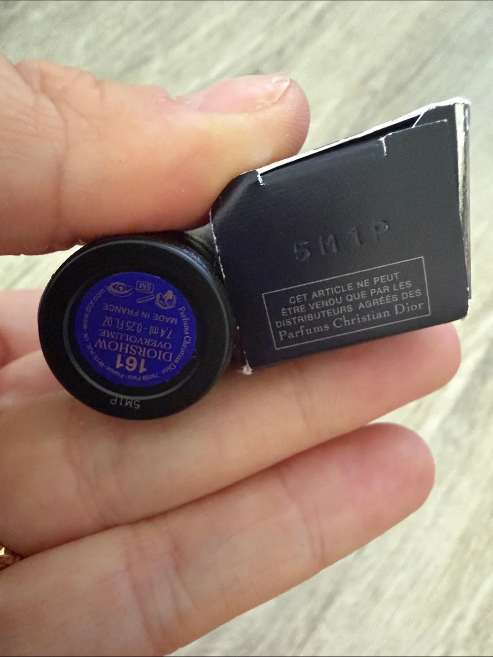 Dior Black Diorshow Overvolume Mascara blue
